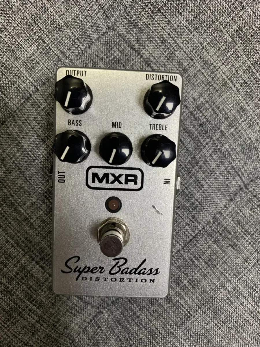 일렉기타 이펙터 mxr superbadass 디스토션